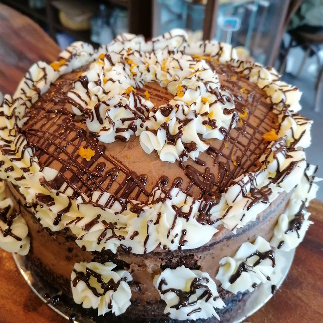 Vegan Chocolate Orange cake